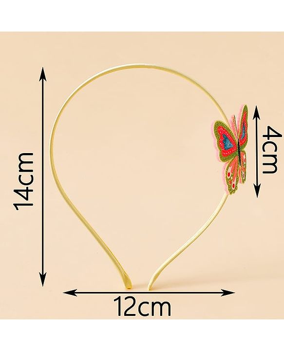 Babyhug Butterfly Applique Hair Band-Pink