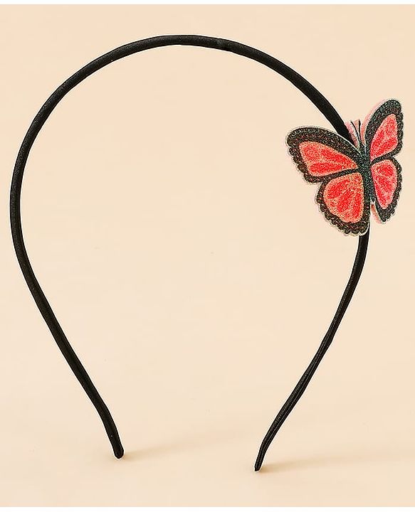 Babyhug Butterfly Applique Hair Band-Pink