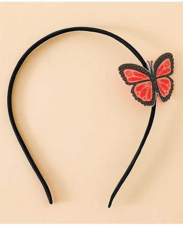Babyhug Butterfly Applique Hair Band-Pink