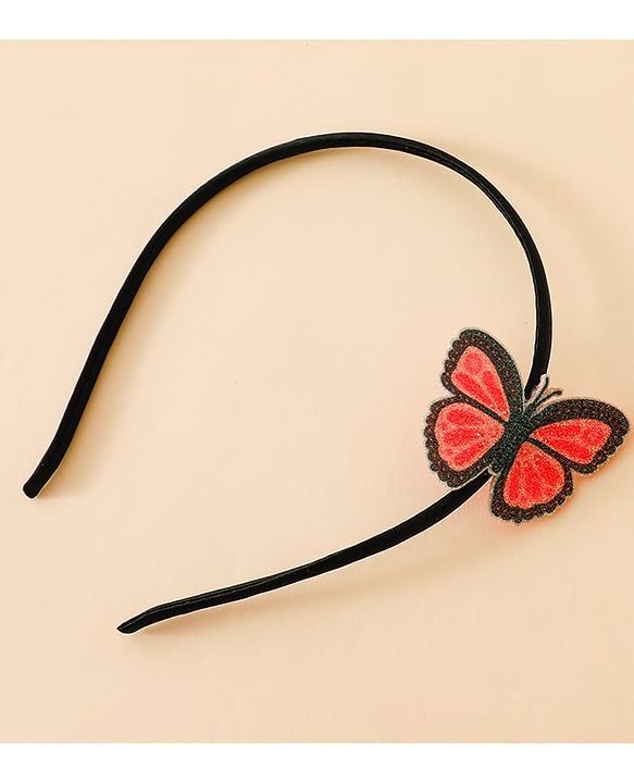 Babyhug Butterfly Applique Hair Band-Pink