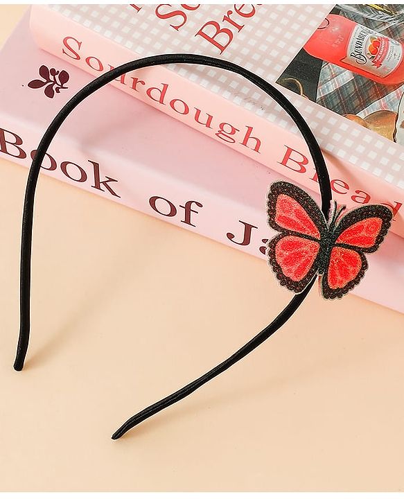 Babyhug Butterfly Applique Hair Band-Pink