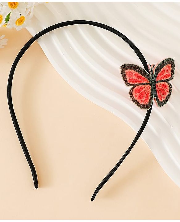 Babyhug Butterfly Applique Hair Band-Pink