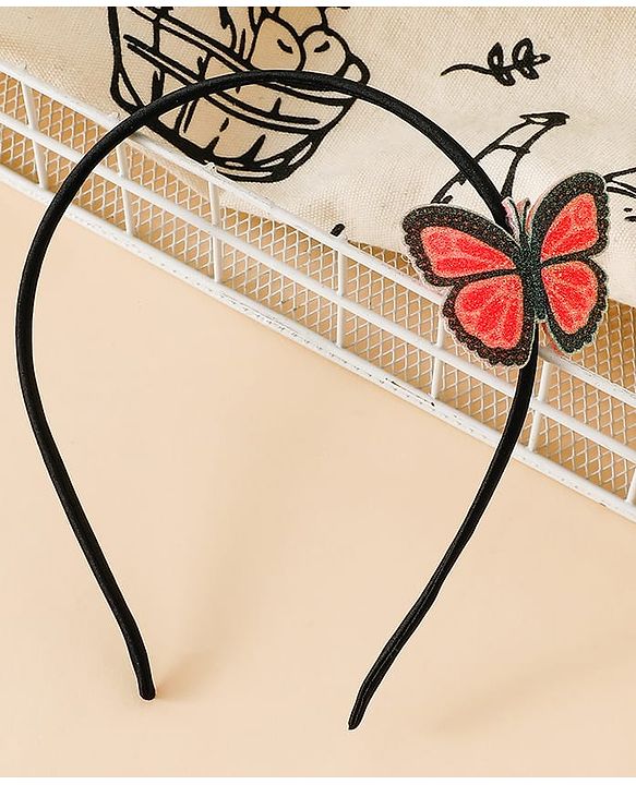 Babyhug Butterfly Applique Hair Band-Pink