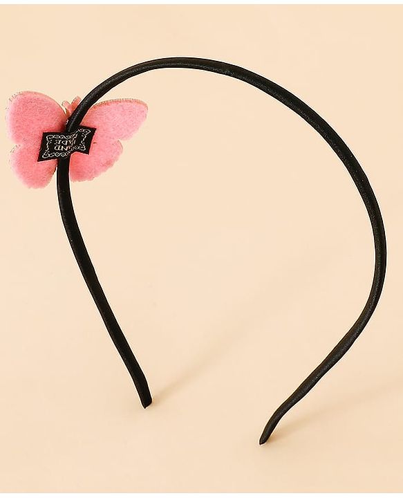 Babyhug Butterfly Applique Hair Band-Pink