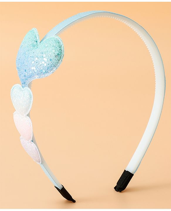 Babyhug Glitter Heart Hair Band -Free Size-Pink