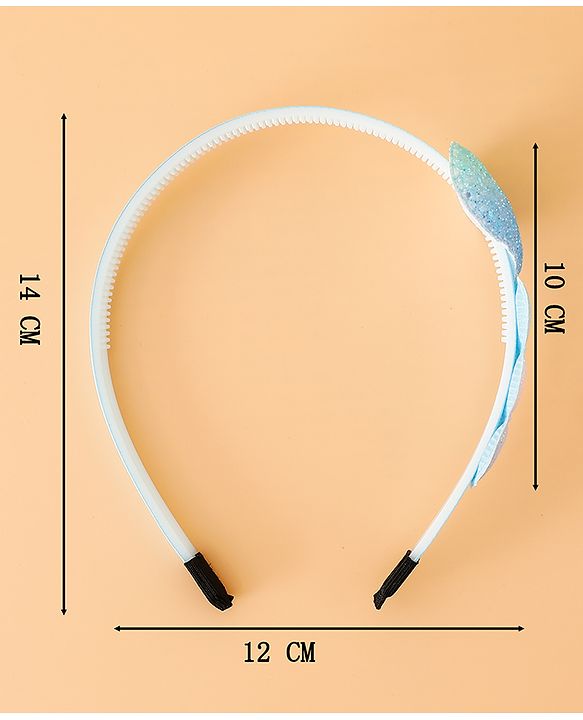 Babyhug Glitter Heart Hair Band -Free Size-Pink