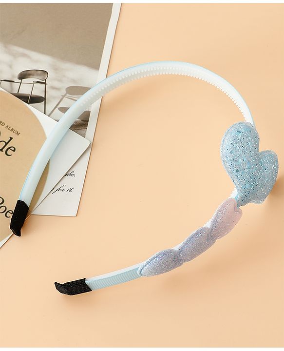 Babyhug Glitter Heart Hair Band -Free Size-Pink
