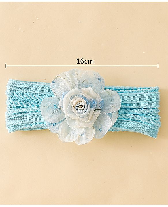 Babyhug Floral Applique Headband- Purple