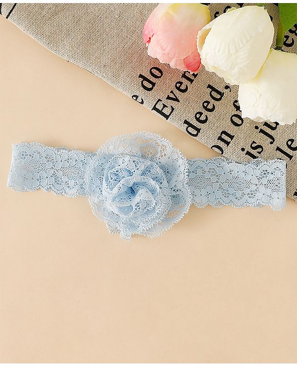 Babyhug Headband With  Floral Applique - Beige