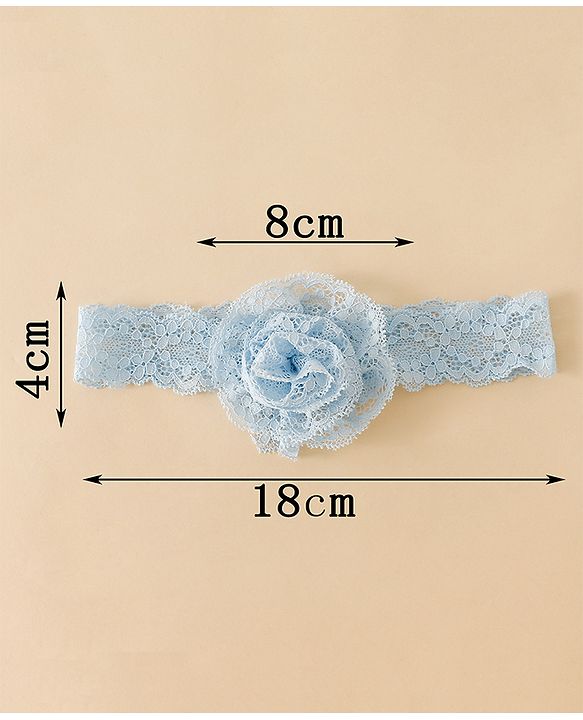 Babyhug Headband With  Floral Applique - Beige
