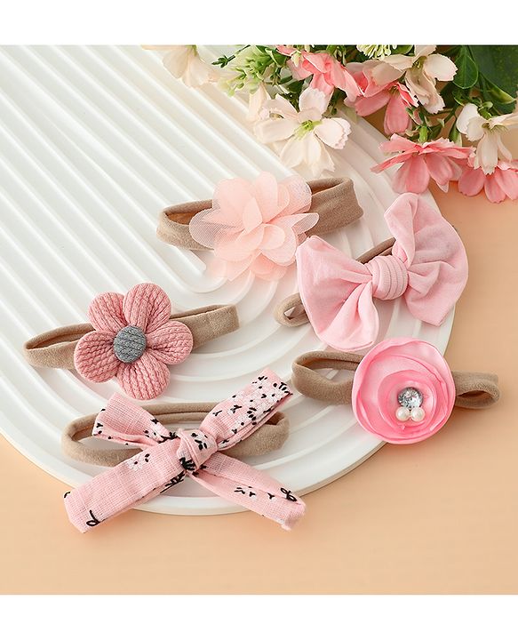 Babyhug Headbands Multicolor A Free Size Girl