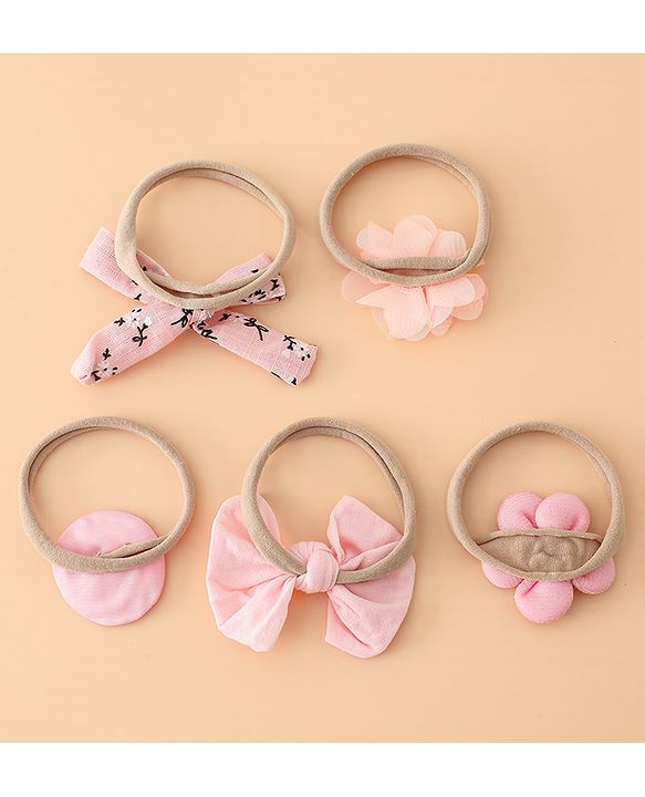 Babyhug Headbands Multicolor A Free Size Girl