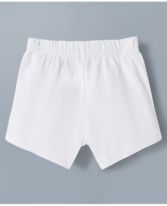 Babyhug Disney Single Jersey Knit Trunks with Chip N Dale Graphics Pack of 3 - Red Green & White
