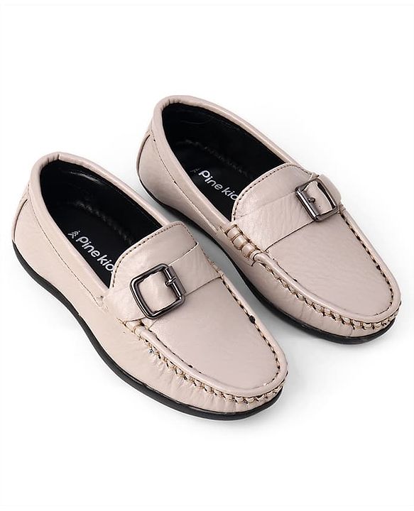 Pine Kids Formal & Party Wear Loafer - Grey