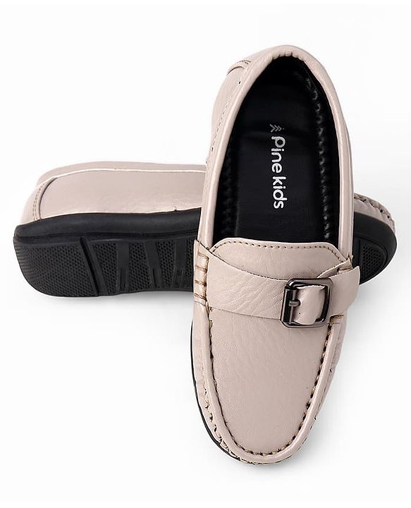 Pine Kids Formal & Party Wear Loafer - Grey