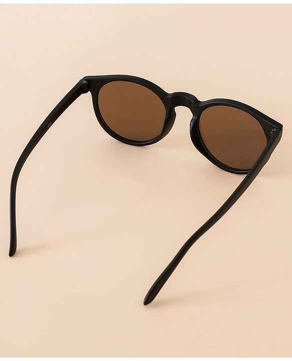 Babyhug Free Size Solid Color Sunglasses - Black & Blue
