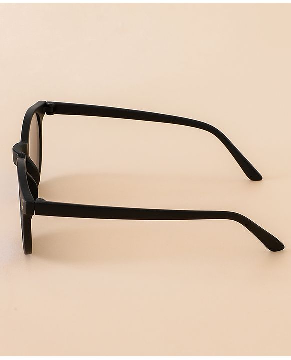 Babyhug Free Size Solid Color Sunglasses - Black & Blue