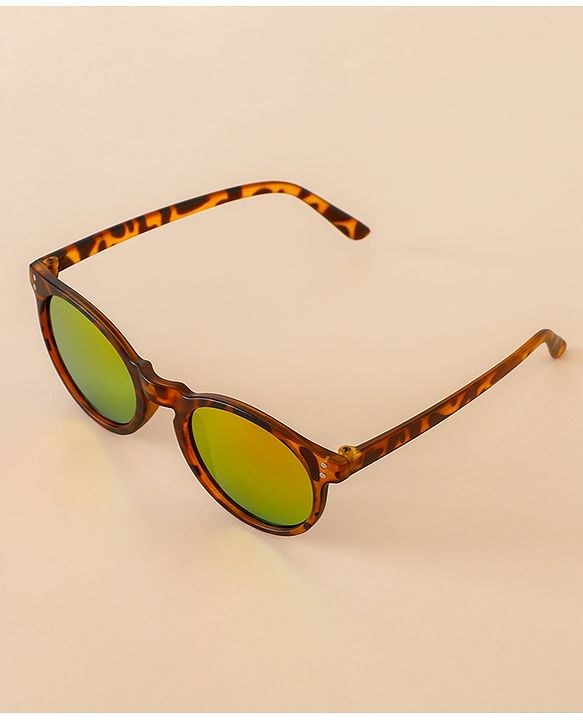 Babyhug Free Size Solid Color Sunglasses - Black & Blue