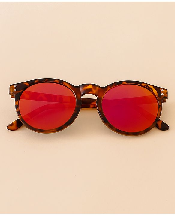 Babyhug Free Size Solid Color Sunglasses - Black & Blue