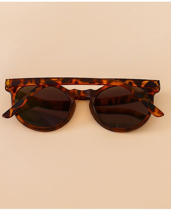 Babyhug Free Size Solid Color Sunglasses - Black & Blue