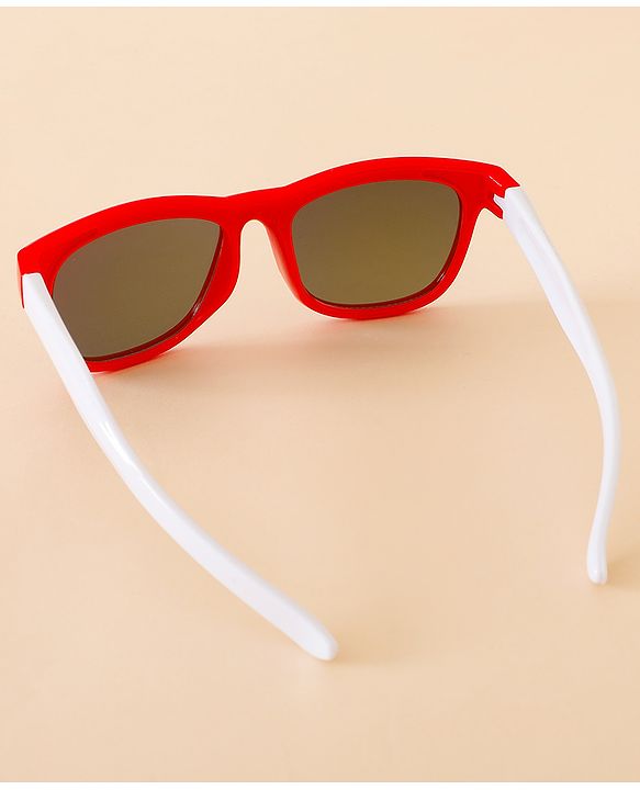 Babyhug Free Size Solid Coloured Sunglasses - Red