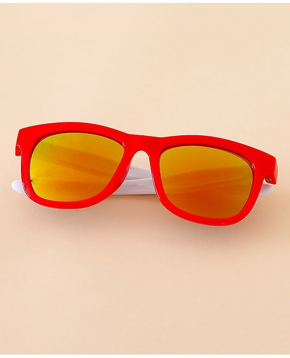 Babyhug Free Size Solid Coloured Sunglasses - Red