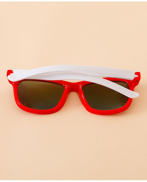 Babyhug Free Size Solid Coloured Sunglasses - Red