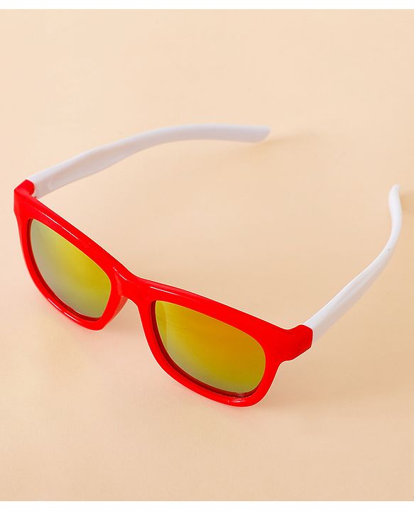 Babyhug Free Size Solid Coloured Sunglasses - Red