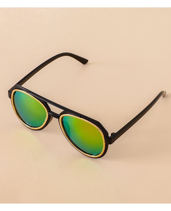 Babyhug Free Size Gradient Sunglasses - Black & Red