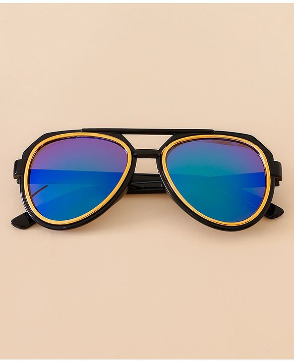 Babyhug Free Size Gradient Sunglasses - Black & Red