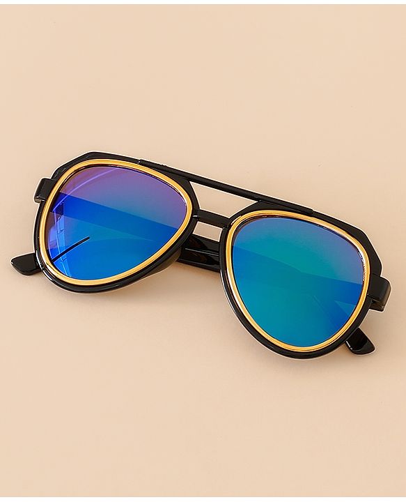 Babyhug Free Size Gradient Sunglasses - Black & Red