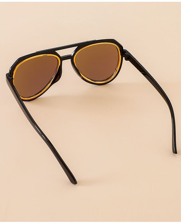 Babyhug Free Size Gradient Sunglasses - Black & Red