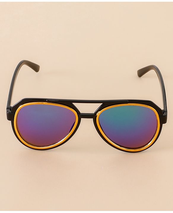 Babyhug Free Size Gradient Sunglasses - Black & Red
