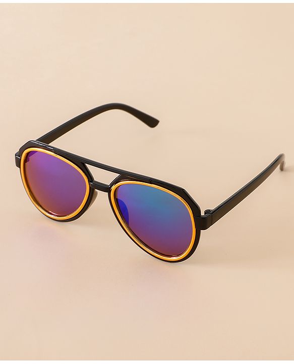 Babyhug Free Size Gradient Sunglasses - Black & Red