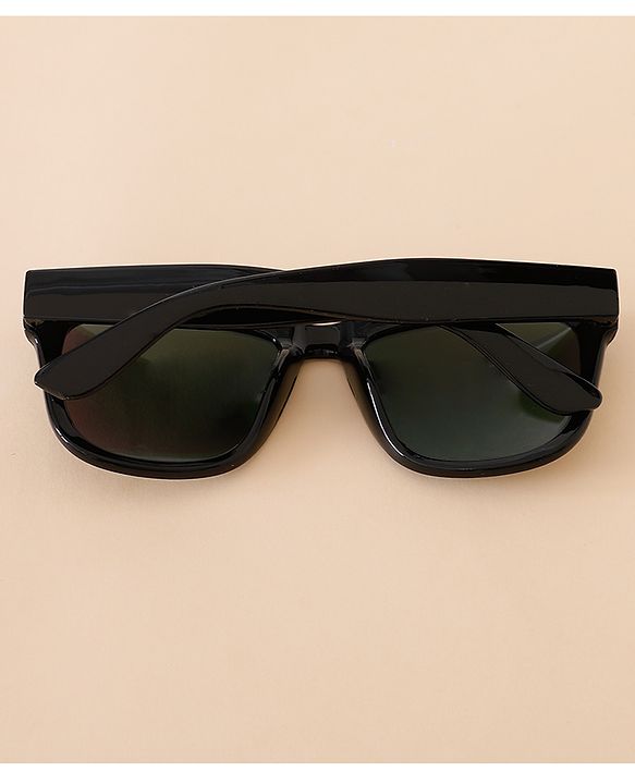 Babyhug Free Size Solid Color Sunglasses - Black & Red