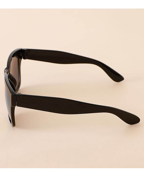 Babyhug Free Size Solid Color Sunglasses - Black & Red