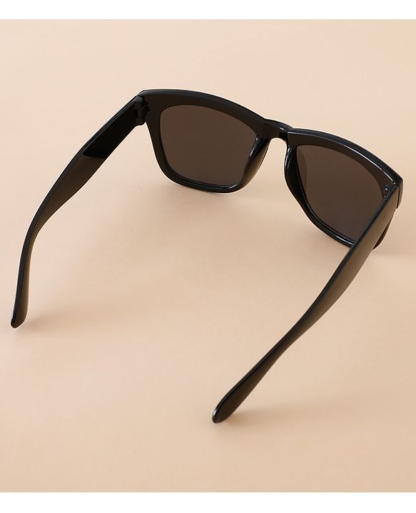 Babyhug Free Size Solid Color Sunglasses - Black & Red