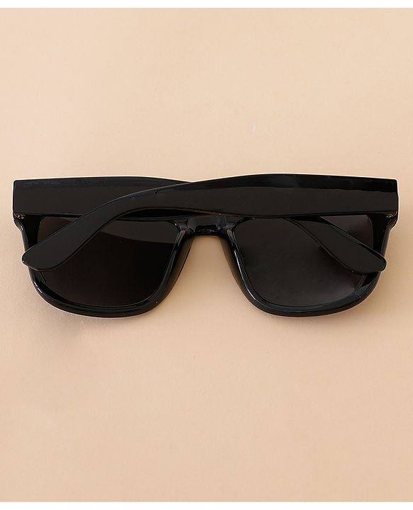 Babyhug Free Size Solid Color Sunglasses - Black & Red
