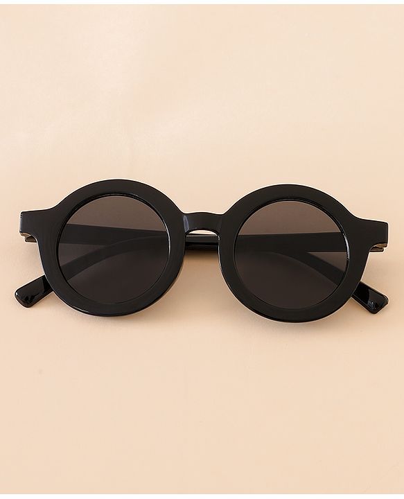 Babyhug Free Size Solid Color Sunglasses - Black