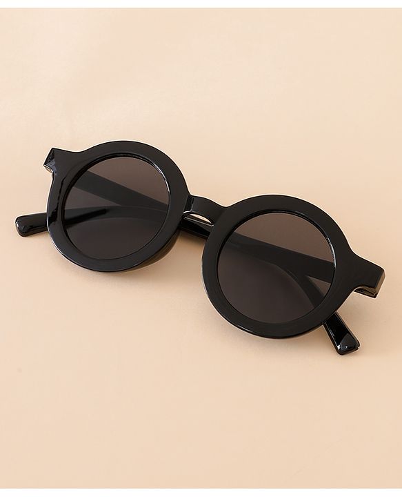 Babyhug Free Size Solid Color Sunglasses - Black