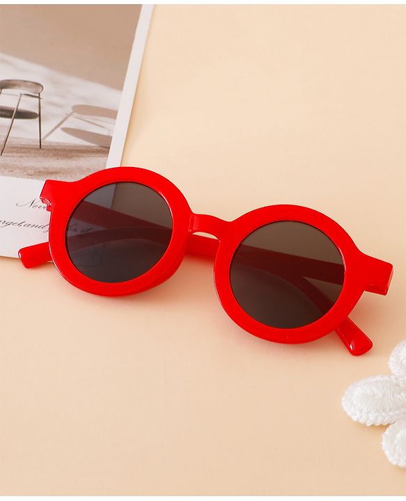 Babyhug Free Size Solid Color Sunglasses - Black