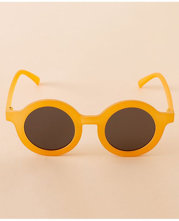Babyhug Free Size Solid Color Sunglasses - Black