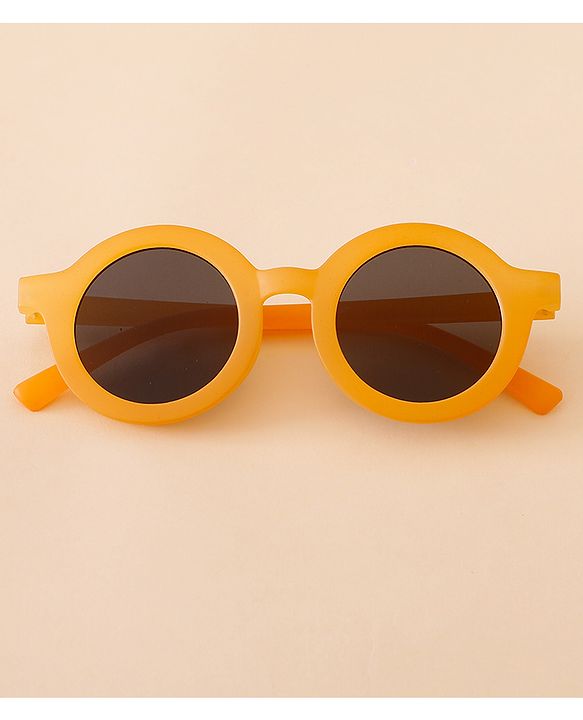 Babyhug Free Size Solid Color Sunglasses - Black