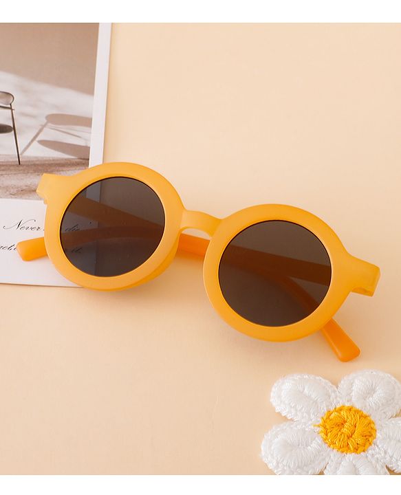 Babyhug Free Size Solid Color Sunglasses - Black