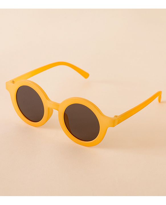 Babyhug Free Size Solid Color Sunglasses - Black
