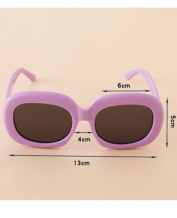 Babyhug Free Size Leopard Print Sunglasses  - Brown