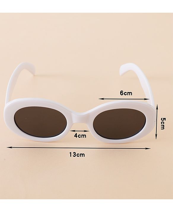 Babyhug Free Size Sunglasses  - White