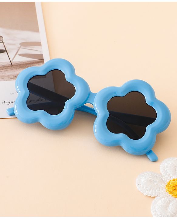 Babyhug Free Size Star Shaped Sunglasses - Blue