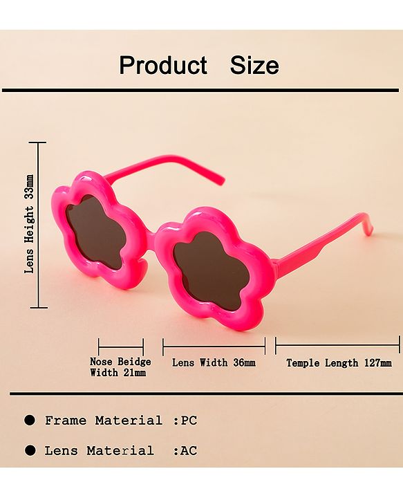 Babyhug Free Size Star Shaped Sunglasses - Blue