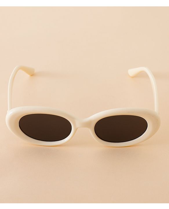 Babyhug Free Size Solid Coloured Sunglasses - Beige